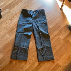 Banana Republic Wide Leg 31x32 Grey Pants 👖